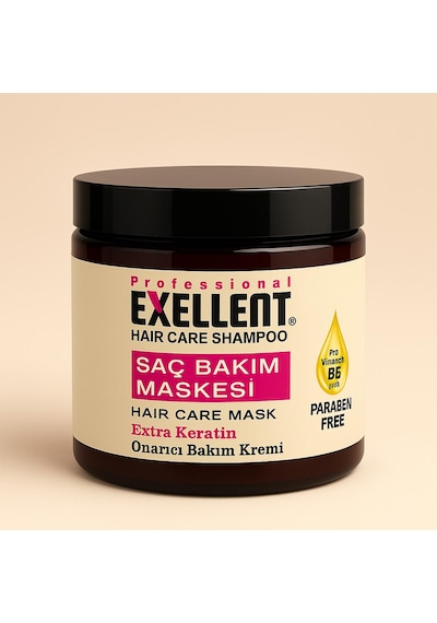 Exellent Keratinli Saç Bakım Maskesı