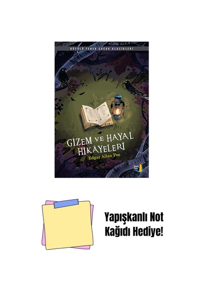 Gizem Ve Hayal Hikâyeleri + Yapışkanlı Not Kağıdı