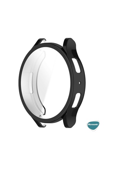 Samsung Galaxy Watch 6 40mm İçin Kılıf Ekranı Tam Kaplayan 360 Full Round Soft Silicone Siyah Galaxy Watch 6 40mm İle Uyumlu Kılıf - Siyah Çok Renkli Samsung Galaxy Watch 6 40mm İçin Kılıf Ekranı Tam Kaplayan 360 Full Round Soft Silicone Siyah Galaxy Watch 6 40mm İle Uyumlu Kılıf - Siyah Çok Renkli