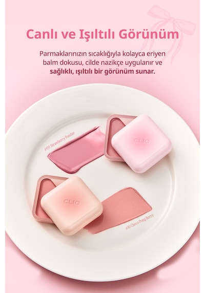 Dudak Ve Yanak Renklendirici Parlak Balm Clıo Essential Lipcheek Tap 10 Choco Pong Berry