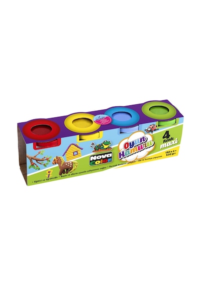 Maxi Oyun Hamuru 4 Renk x 130 Gr.