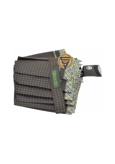 Marlux April A-217L Unisex Tam Otomatik Şemsiye Puantiyeli Kahve Çok Renkli