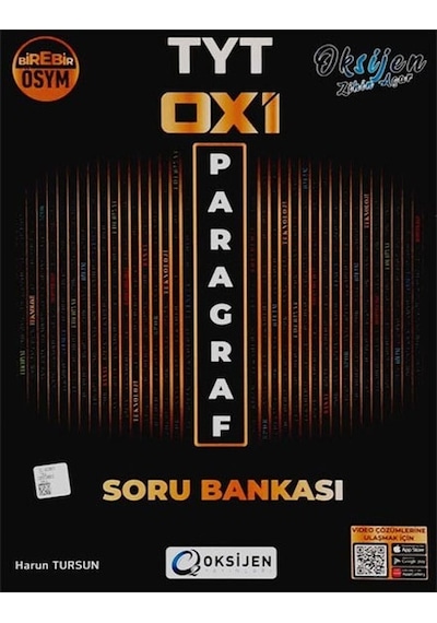 TYT Paragraf Oxi Soru Bankası -  Oksijen Yayınları