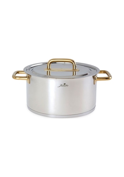 Jumbo Metalix Titanyum Gold 8 Parça Tencere Seti