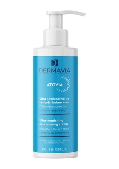 Dermavia Atovia Nemlendirici ve Besleyici Bakım Kremi 400 ML