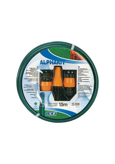Gf Örgülü Bahçe Sulama Hortum Seti 15M 1/2" Alphakit
