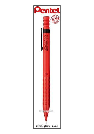 Pentel Smash Q1005 0.5 Mm Versatil Kalem Kırmızı