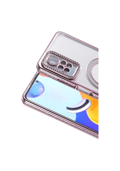 Redmi Note 12 Pro 4g Joke Simli Magneticsafe Kılıf - Pembe İtdark50508