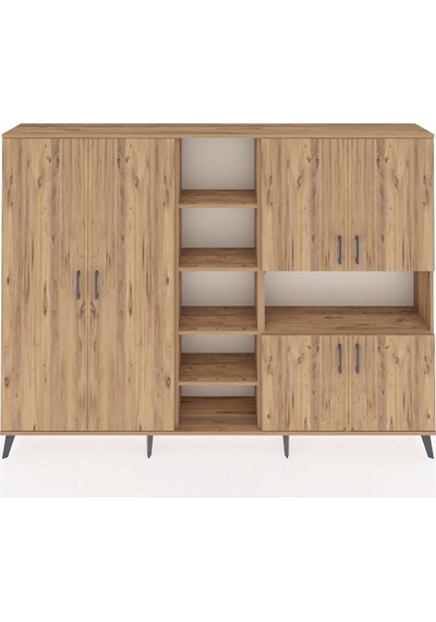Arges Dolap 13 Raflı 6 Kapaklı 220x30x163 Çam-çam Atlas Çam - Atlas Çam Arges Dolap 13 Raflı 6 Kapaklı 220x30x163 Çam-çam Atlas Çam - Atlas Çam