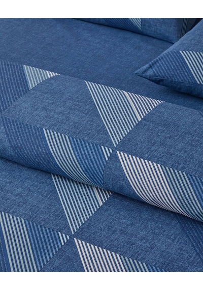 English Home Triangle Flow Kolay Ütülenir Çift Kişilik Çarşaflı Nevresim Takımı 200x220 Cm Lacivert Lacivert English Home Triangle Flow Kolay Ütülenir Çift Kişilik Çarşaflı Nevresim Takımı 200x220 Cm Lacivert Lacivert