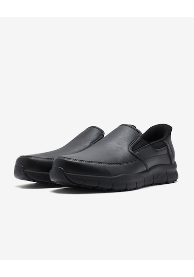 Skechers Nampa - Broxtın Erkek Siyah Günlük Ayakkabı 200304 Blk Siyah