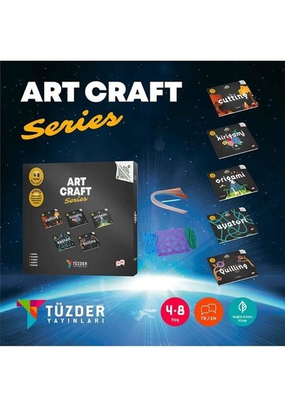Art Craft Series El Becerileri Seti - 5 Kitap Takım- Tüzder Yayınları