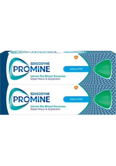 Sensodyne Promine Çoklu Etki Diş Macunu 2 x 75 ML