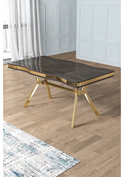 Canisa Prah Serisi 90x160 Lak Panel Antrasit Ironi Gold Ayak Mutfak Masası Antrasit İroni Masa Ayaklar Gold Canisa Prah Serisi 90x160 Lak Panel Antrasit Ironi Gold Ayak Mutfak Masası Antrasit İroni Masa Ayaklar Gold