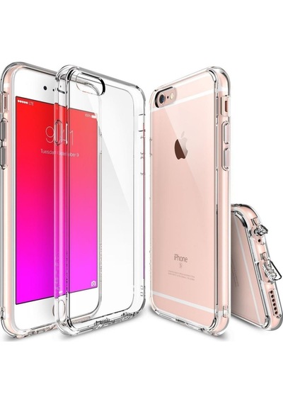 Ringke Fusion Apple Uyumlu iPhone 6s Plus/ 6 Plus İle Kılıf Crystal View Tpu Bumper Extra Darbe Emici