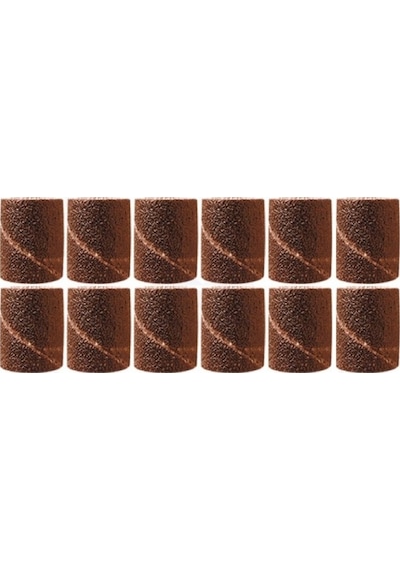 Pg Mini Silindir Zımpara 120 Kum 12 Adet Çap 9.5 Mm