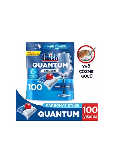 Finish Quantum Özel Seri Bulaşık Makinesi Deterjanı Kapsül 200 A PKT.FINISH.086