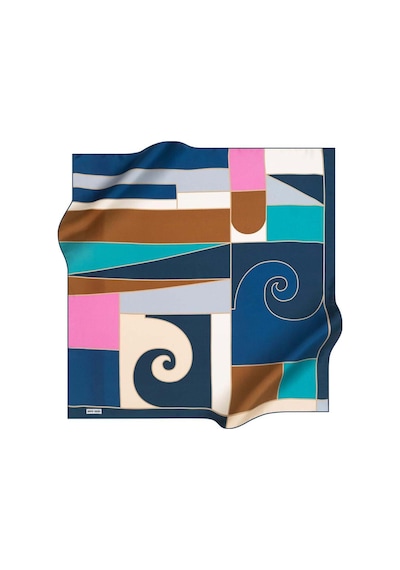 Pierre Cardin Tivil Eşarp - Polyester Twill Kumaş - 8246799-922 922 Çok Renkli 922 Çok Renkli