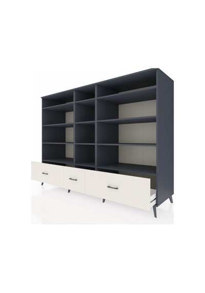 Kronos Dolap 12 Raflı 3 Çekmeceli 220x59x163 Antrasit-antrasit/a Antrasit-antrasit/aytaşı Kronos Dolap 12 Raflı 3 Çekmeceli 220x59x163 Antrasit-antrasit/a Antrasit-antrasit/aytaşı