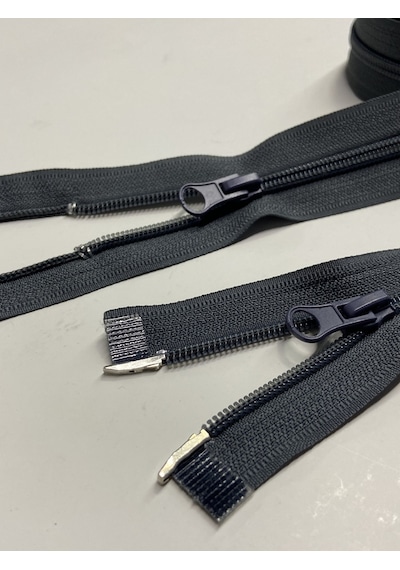Ferace Pardesü Kap Fermuarı Çift Yön /100 Cm/ Gri