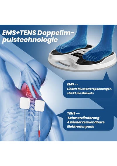 Ayaklar Ve Bacaklar İçin Medic Dolaşım Stimülatörü, Ems Ayak Masajı, Nöropatiyi, Diz Ve Bacak Ağrısını Giderir, Ayak Dolaşımını Artırır - 4'lü Elektrikli Tens Stimülatörü Ayaklar Ve Bacaklar İçin Medic Dolaşım Stimülatörü, Ems Ayak Masajı, Nöropatiyi, Diz Ve Bacak Ağrısını Giderir, Ayak Dolaşımını Artırır - 4'lü Elektrikli Tens Stimülatörü