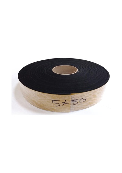 Kapı Pencere İzolasyon Bandı Yapışkan Sünger 5 Mm Kalınlık 50 Mm Genişlik 10 Metre Uzunluk/epdm-5 50