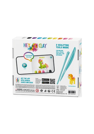 Hey Clay Yaratıcı Kil Seti - Rainbow Unicorns