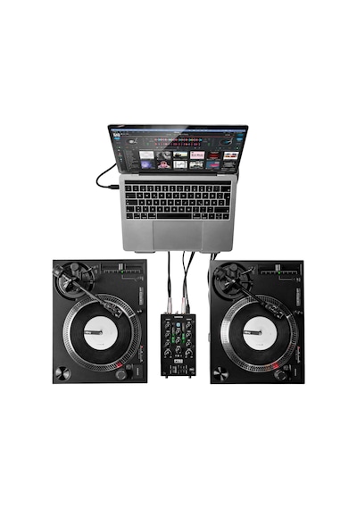 Ptb2 Mobil 2+1 Channel Dj Mixer W/dvs & Bluetooth