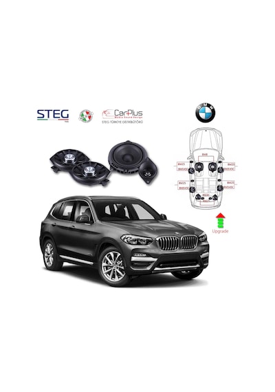 Bmw X3 Serisi Steg İtaly Hoparlör Kiti