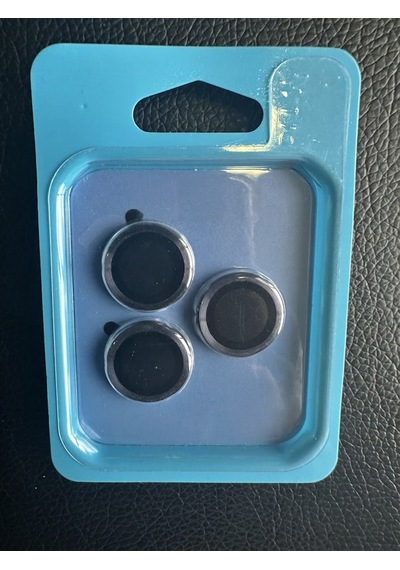 Apple iPhone 17 Pro Max Uyumlu Kamera Koruyucu Lens Lacivert