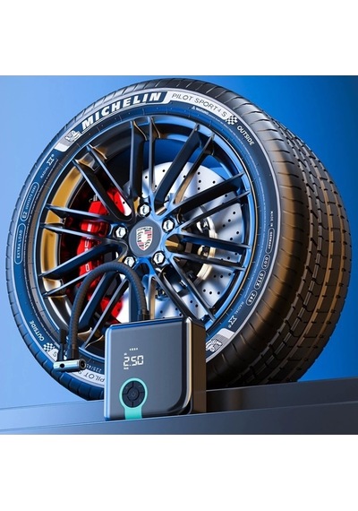 Vtn-004 Taşınabilir Elektrikli Hava Kompresörü Lastik Şişirme