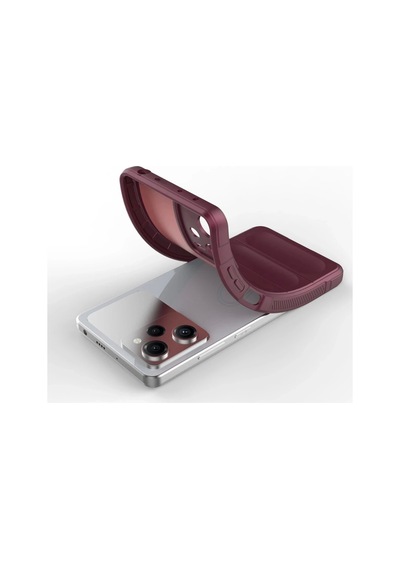 Xiaomi Poco X5 5g Kılıf Optimum Silikon - Bordo Çok Renkli