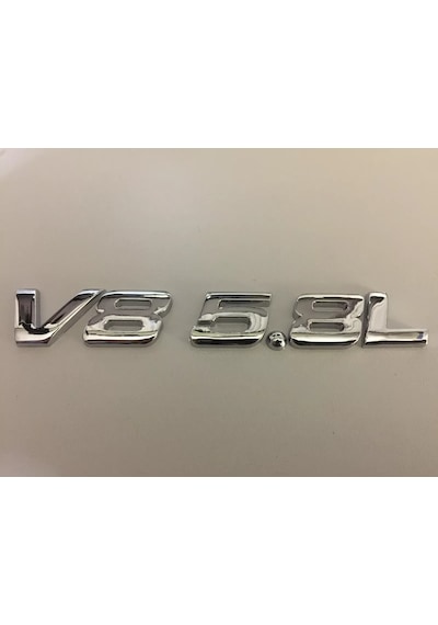 V8 5.8 L Krom Çamurluk Yazısı Mercedes Ml
