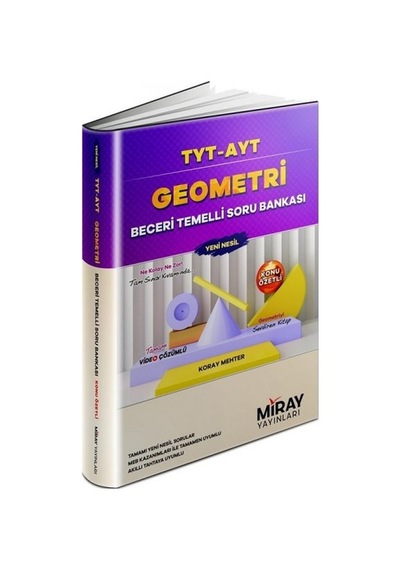 TYT-AYT Geometri Beceri Temelli Soru Bankası -  Miray Yayınları