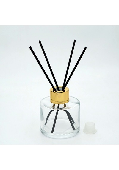 Silindir Boş Bambu 100 ML 2 Adet Şeffaf Oda Şişesi