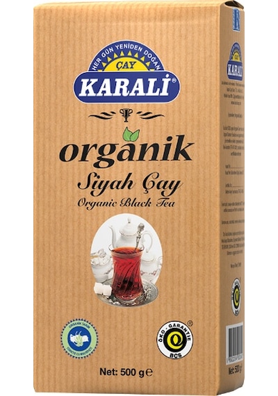 Karali Organik Siyah Dökme Çay 500 G