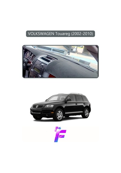Volkswagen Touareg 2002-2010 Uyumlu Torpido Örtüsü Yansıma Önleyici Hızlı Ve Kolay Montaj L14