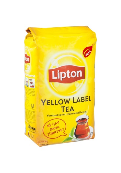 Lipton Yellow Label Çay 1kg - Ateş Kırmızısı Renk Ve Yumuşak İçim 2'li Ekonomik Paket - 2 Adet Tarı 1 KG