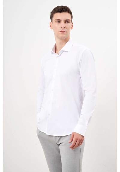 Morven Erkek Beyaz Basic Düz Desen İtalyan Yaka Slim Fit Gömlek 25mc004001600 Beyaz Beyaz Morven Erkek Beyaz Basic Düz Desen İtalyan Yaka Slim Fit Gömlek 25mc004001600 Beyaz Beyaz