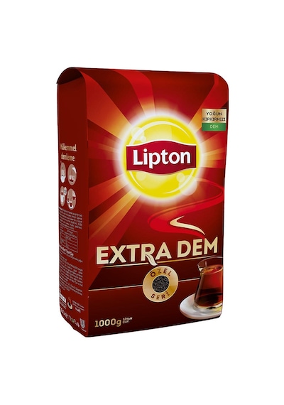 Lipton Extra Dem Siyah Dökme Çay 1 KG