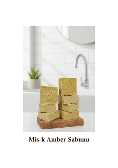 Misk Amber Sabunu 7 Adet 900g Doğal