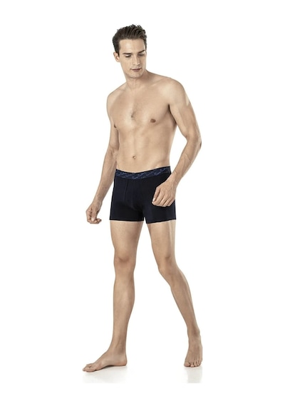 Pierre Cardin Erkek Pamuklu Saks-lacivert-gri 3 Lü Boxer Çok Renkli