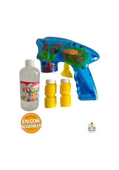Işıklı Köpük Tabancası - 500 Ml Likit İle Eğlenceyi Şimdi Başlat