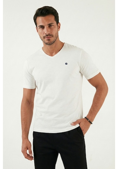 Buratti Erkek T Shirt 5902719 Ekru Ekru