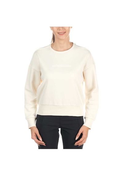 Columbia W Bar Split Crop Kadın Sweatshirt Krem