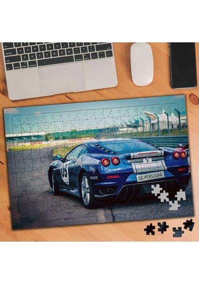 Yarış Arabası Silverstone 240 Parça Puzzle Yapboz-438467