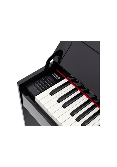 Slp-245 Siyah Ve Beyaz 2 Renk Dijital Konsol Piyano, Bluetooth, Tuş Hassasiyeti, 88 Tuşlu Ve Tabure