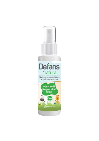 Defans Natura Bitkisel İçerikli Koruyucu Vücut Spreyi 3'lü