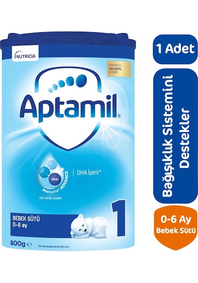 Aptamil 1 Bebek Devam Sütü 800 G