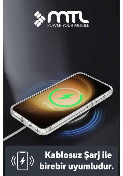 Samsung S23 Plus Şeffaf Magsafe Kılıf Mtl Safe